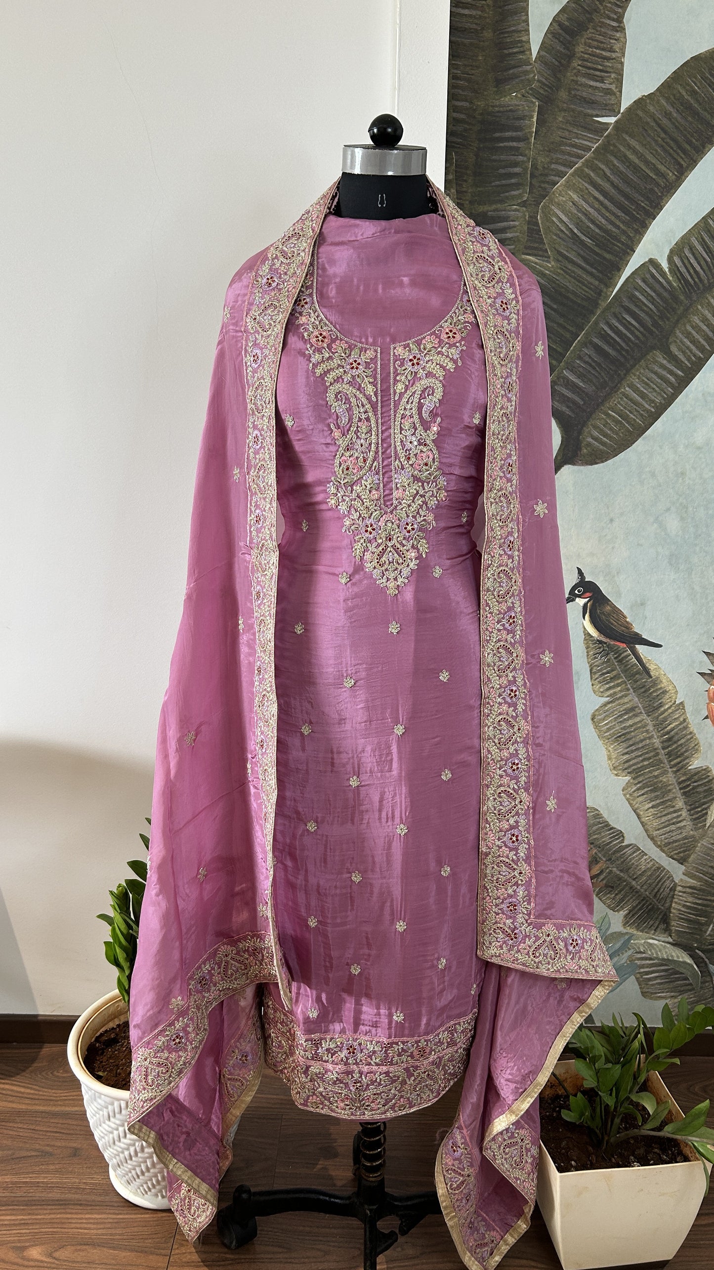 GULABOO EMBROIDERED SUIT SET