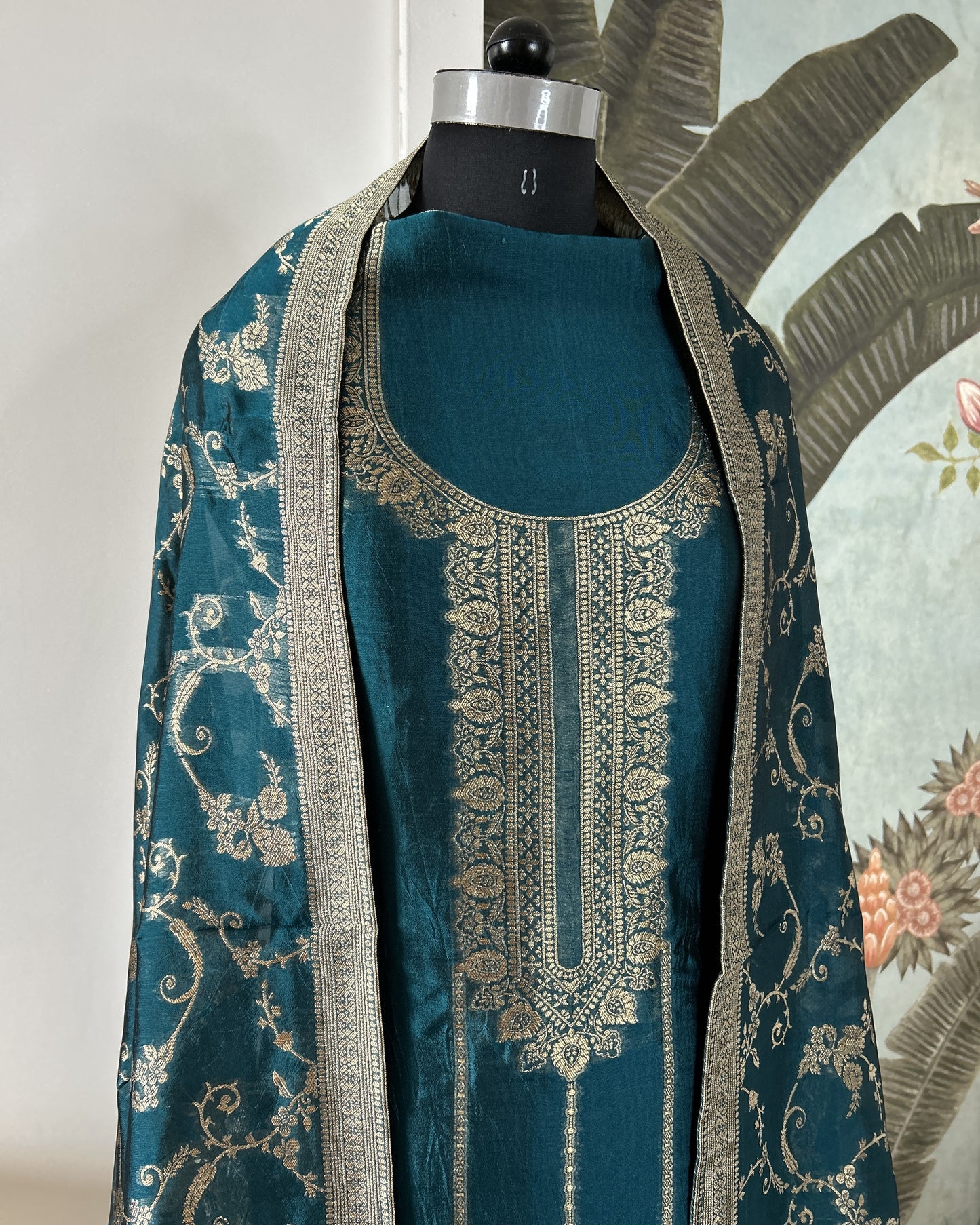 NEELKAMAL SILK TEAL