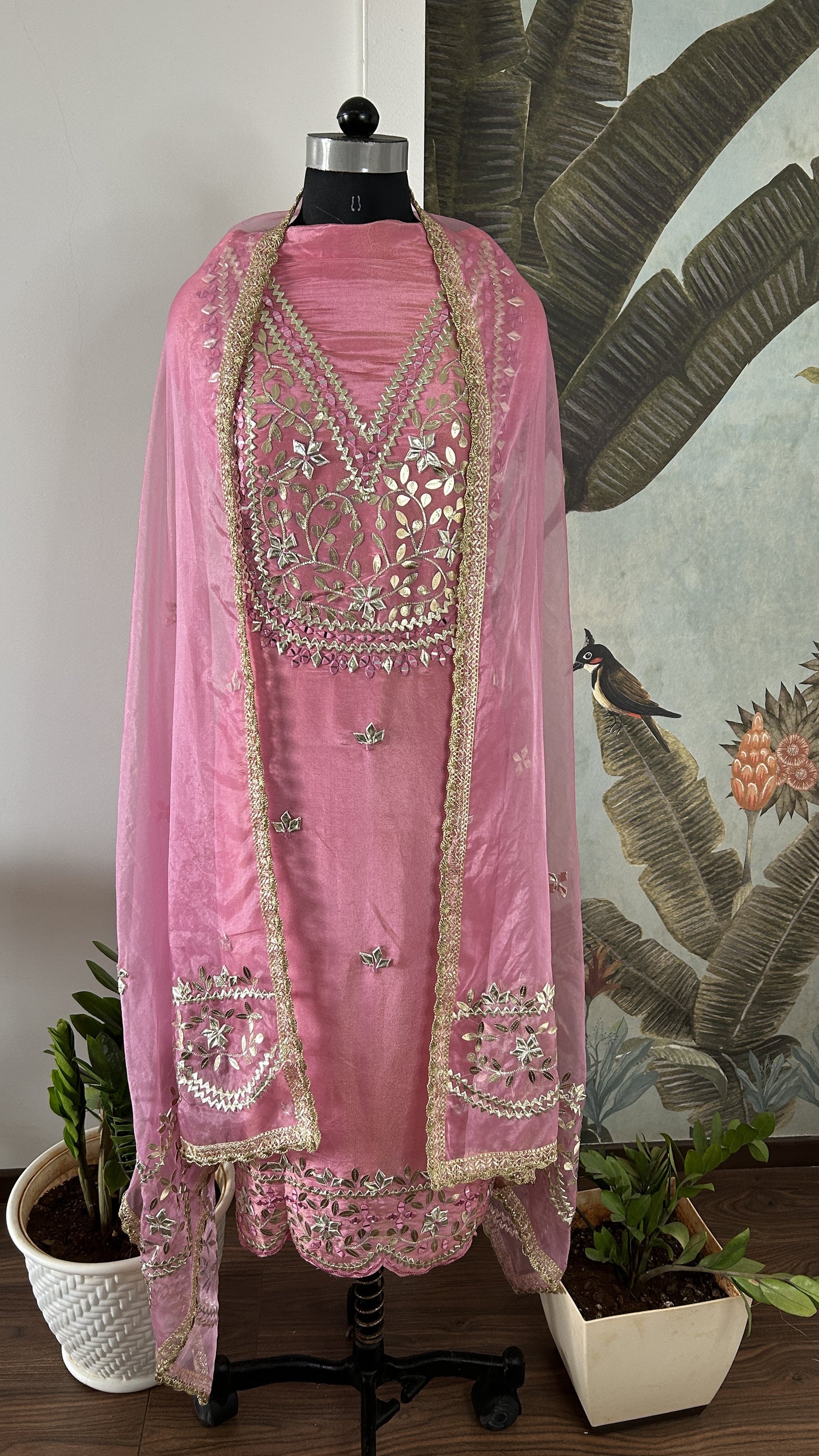 ROSE GOTA PATTI BLOOM