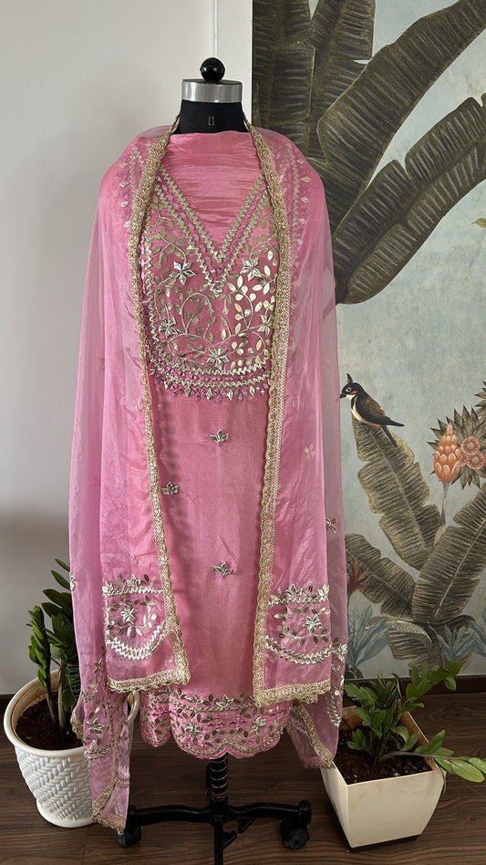 ROSE GOTA PATTI BLOOM